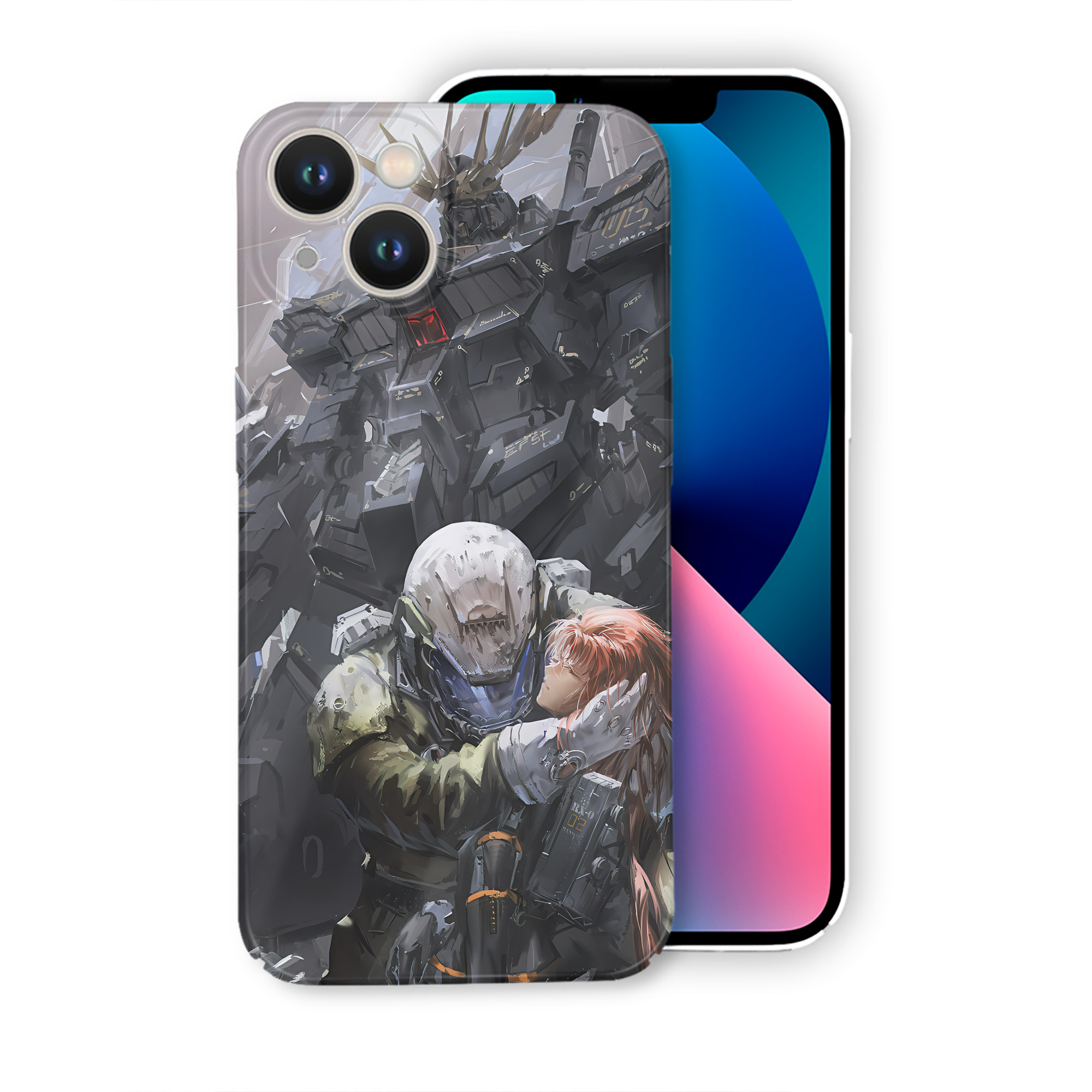 （画像用） 機動戦士ガンダム Mobile Suit Gundam 【iPhone 14シリーズ対応】ハードケース